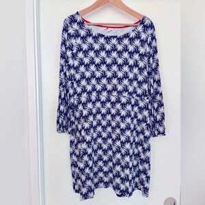 Boden Navy Print Tunic